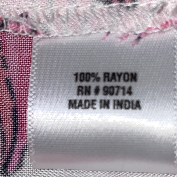 COCO BIANCO floral ruffle sleeve top XL - Picture 3 of 3